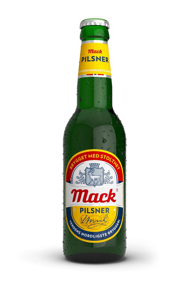 Mack pilsner flaske 3D